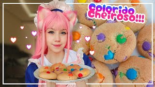 FAZENDO COOKIES DOCINHOS Forninho da Mayu Ep1🌸💖🍪 [upl. by Storz]