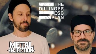 THE DILLINGER ESCAPE PLAN Details Their Reunion Celebration Soap Opera Influences amp More [upl. by Sucramaj724]