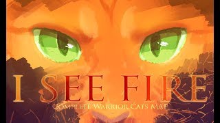 🔥 I SEE FIRE 🔥 COMPLETE WARRIOR CATS MAP [upl. by Cyler]