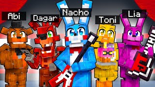 Creé Mi Propia PIZZERIA de Five NIGHTS at FREDDYS en Minecraft [upl. by Eidnar]