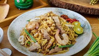 Singapore Food Hokkien Mee Recipe  福建面 [upl. by Llejk363]