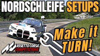 How to Adjust Setups For the NORDSCHLEIFE in ACC  Setup Guide and Tips  Assetto Corsa Competizione [upl. by Mercie]