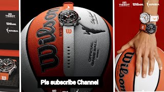 TISSOT SEASTAR WILSON WNBA watch  exquisite pictures  tissot wilson tennis youtube [upl. by Mickie]