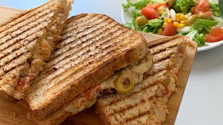 Sandwiches rapides au thon ساندوتشات سريعة بالتونة وخبز التوست [upl. by Mitchiner]