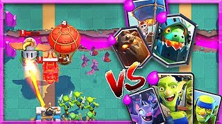 PUSHING LavaLoon vs Spear Goblins and Bats • Clash Royale [upl. by Gnart]