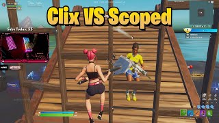 Clix VS Liquid Scoped 1v1 Buildfights [upl. by Gratiana]