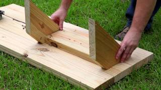 How to Build a Raised Bed with Benches [upl. by Champagne]