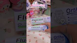 ✨☁️unbox unboxing unboxingvideo fluocaril kemdanhrang baedzitcut laudzitcut callmebbi xhh [upl. by Anselmi]