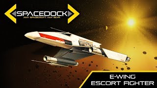 Star Wars EWing Starfighter Legends  Spacedock [upl. by Halladba]