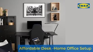 Affordable IKEAs UTESPELARE Desk Buy amp Assemble Guide  Home Office Setup [upl. by Ojybbob601]