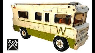 Tonka Winnebago Camper Restoration  Abandoned Tonka Restored [upl. by Goss]