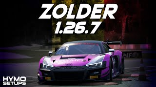 Zolder Hotlap  SETUP  1267  Audi R8 LMS EVO II  Assetto Corsa Competizione v195 [upl. by Lynea242]