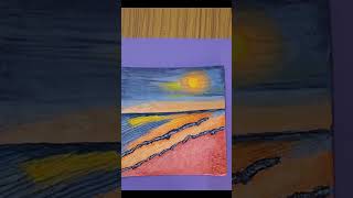 how to make texture arttexture art kaise banate hain viral art ytshorts diy acryliccolours [upl. by Seafowl11]