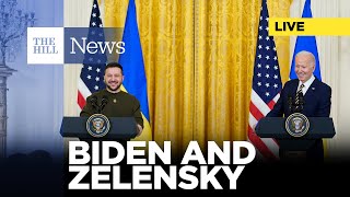 WATCH LIVE Biden and Zelensky Hold Press Conference [upl. by Clance795]