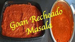 How to make Goan Recheado Masala  Homemade Goan Recheado Masala Paste  Eva Bragancas Goan Recipes [upl. by Tonkin]