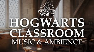 Hogwarts Classroom  Harry Potter Music amp Ambience  5 Scenes for Studying Focusing amp Sleep [upl. by Ennis]