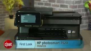 HP Photosmart 7520 prints at home and abroad [upl. by Lorant]