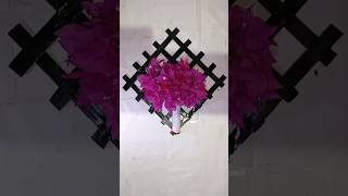 quotDIY Bougainvillea Flower Wall Decor  Easy Craft Ideasquotshort reelyoutubeshort diycrafts viral [upl. by Julita885]