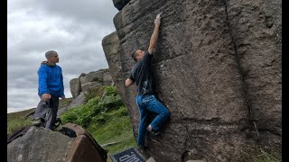 Pocket Wall  Burbage South  f7a [upl. by Malik]