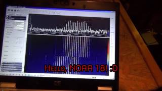 NOAA Sneak Peak QFH DVBT RTLSDR [upl. by Naujal984]