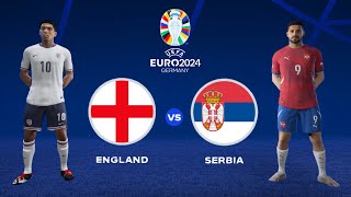 FC 24  England vs Serbia  UEFA EURO 2024 Group Stage  PS5 Gameplay [upl. by Munn]