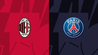 ❤️🖤MILAN  PSG💙🤍 CHAMPIONS LEAGUE 🏆 [upl. by Hannan466]