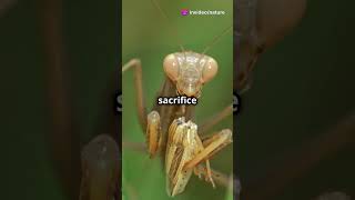 The Brutal Truth About Praying Mantis Mating 🦗💔 facts marinelifeexploration arcticanimal animals [upl. by Geirk457]