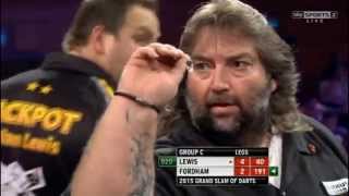 2015 Grand Slam of Darts Group C  Lewis vs Fordham pt2 [upl. by Shabbir]