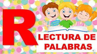 Silabas ra re ri ro ru  Palabras con r para niños [upl. by Elwira257]