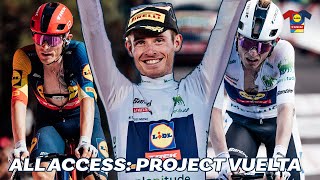 PROJECT VUELTA  SKJELLYS RIDE INTO THE WHITE JERSEY  LIDLTREK  ALL ACCESS [upl. by Binnings969]