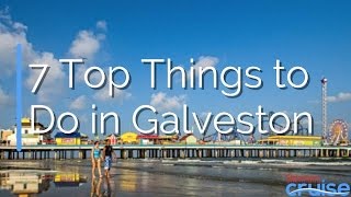 7 Top Things to Do in Galveston [upl. by Fabiano121]