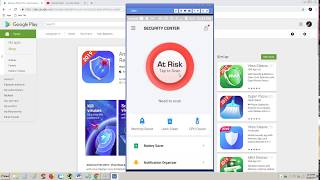 Antivirus Free 2019 ANDROID APP Scan amp Remove Virus Cleaner Review and Tutorial [upl. by Sutton740]