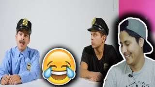 GOOD COP MEXICAN COP  Rudy Mancuso REACTION [upl. by Whorton]