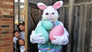 Easter Egg hunt Surprise Toys Challenge for Kids [upl. by Naujek887]