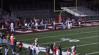 2024 Varsity Football Claymont vs Indian Valley Senior Night [upl. by Nrol]