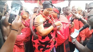 Dormaa hene Agyemàn badu mothers final funeral rite its was so sad [upl. by Alrac]