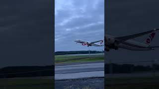 Biman Bangladesh Airlines Boeing 7879 takeoff RWY 07 [upl. by Htebazle]