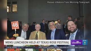 Mens luncheon held at Texas Rose Festival [upl. by Ludie]