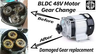 48V 750W1000W bldc motor gear replacement  electric bike motor kit [upl. by Goodrow]