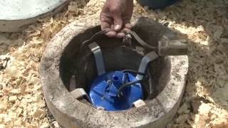 Installation Flagg Air 340HT Septic Aerator [upl. by Eitsyrk]