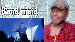 BANDMAID  Moratorium Live at Zepp Tokyo Reaction video [upl. by Otrebor974]