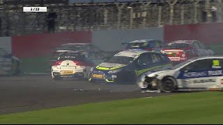 BTCC Crashes 2017 [upl. by Aloisia]