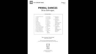 Primal Dances  Brian Balmages [upl. by Scarito]