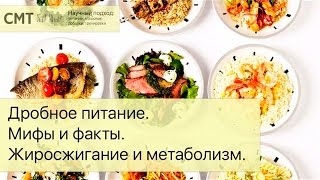 ДРОБНОЕ ПИТАНИЕ улучшает МЕТАБОЛИЗМ Жиросжигание и сушка [upl. by Buzzell117]