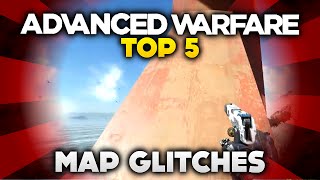 Advanced Warfare  Top 5 Map Glitches DeutschGerman [upl. by Ahsela137]