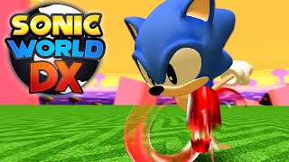 Toei Sonic looks Amazing in Sonic World DX [upl. by Clayson941]