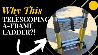 Review of Telescoping A Frame Ladder [upl. by Havener113]