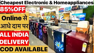 Online से आधे दाम पर  85OFF AC Fridge WM Geysers Heater Speaker  With Brand warranty GST Bill [upl. by Odla]