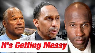 Stephen A Smith Calls Out Willie D For Calling Him Monkey amp stands on take About OJ On BET Awards [upl. by Aram]