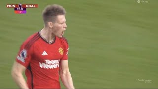 Scott McTominay Goal vs Brentford FIRST GOAL  Man United vs Brentford [upl. by Faunia]